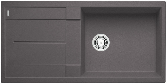 BLANCO 518880 Dřez Metra XL 6 S bez excentru Silgranit PuraDur šedá skála