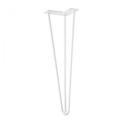 StrongLegs stolová noha TS003 420mm bílá lesklá