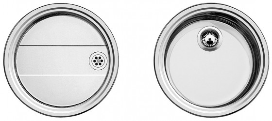 BLANCO 513310 Dřez Rondoset 3 1/2  bez excentru nerez kartáčovaná