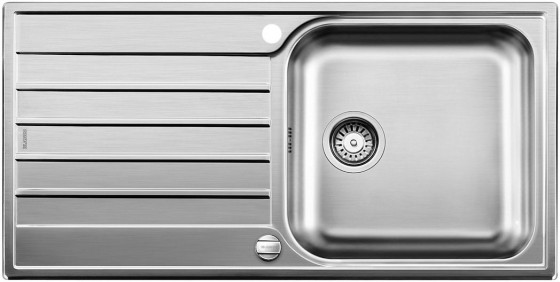 BLANCO 518519 Dřez Livit XL 6 S s excentrem 2 otvory nerez kartáčovaná