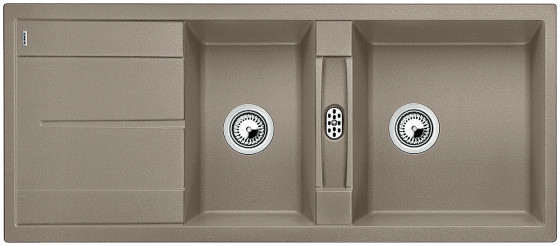 BLANCO 517357 Dřez Metra 8 S bez excentru Silgranit PuraDur tartufo