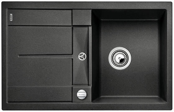 BLANCO 513035 Dřez Metra 45 S s excentrem Silgranit PuraDur antracit