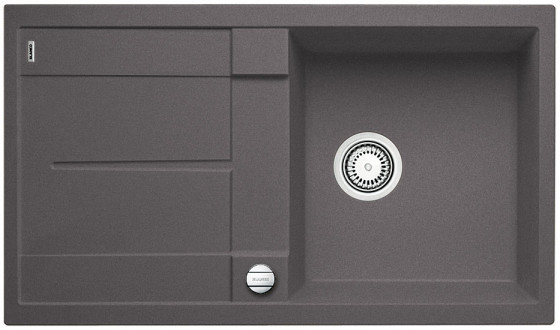 BLANCO 518871 Dřez Metra 5 S s excentrem Silgranit PuraDur šedá skála