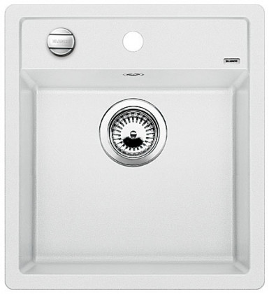BLANCO 517160 Dřez Dalago 45 s excentrem Silgranit PuraDur bílá