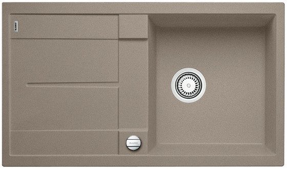 BLANCO 517348 Dřez Metra 5 S s excentrem Silgranit PuraDur tartufo