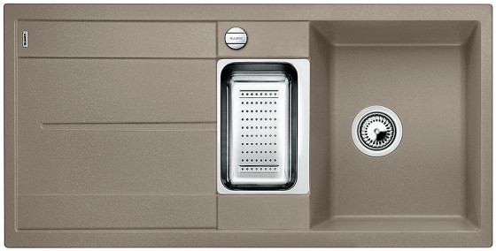 BLANCO 517354 Dřez Metra 6 S s excentrem Silgranit PuraDur tartufo