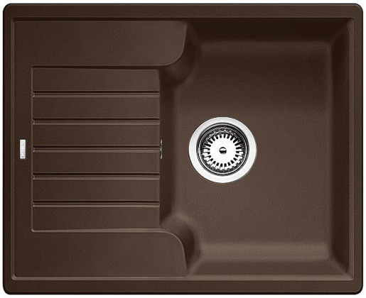 BLANCO 516927 Dřez Zia 40 S bez excentru Silgranit PuraDur kávová
