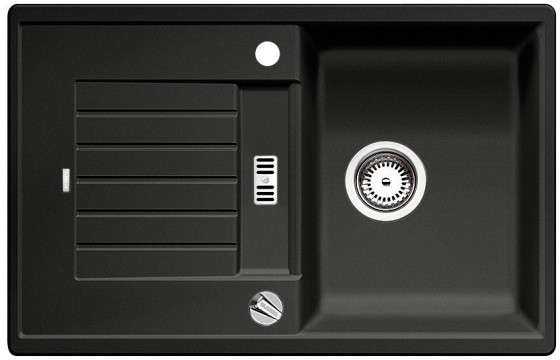 BLANCO 514724 Dřez Zia 45 S s excentrem Silgranit PuraDur antracit