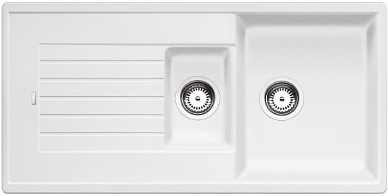 BLANCO 514742 Dřez Zia 6 S bez excentru Silgranit PuraDur bílá
