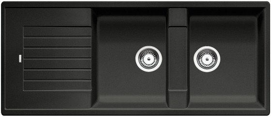 BLANCO 515605 Dřez Zia 8 S bez excentru Silgranit PuraDur antracit