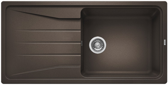 BLANCO 519697 Dřez Sona XL 6 S bez excentru Silgranit PuraDur kávová