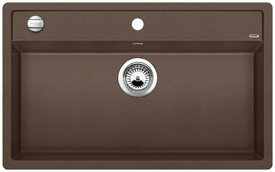BLANCO 516645 Dřez Dalago 8-F s excentrem Silgranit PuraDur kávová