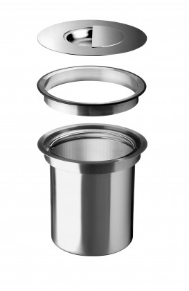 BLANCO 512471 Sorter Solon nádobka z nerezu k zabudování do roviny s deskou 1x7l