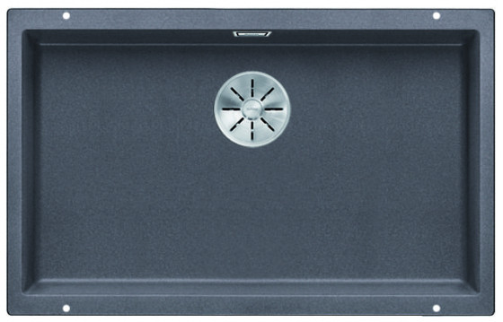 BLANCO 523443 Dřez Subline 700-U InFino manuál Silgranit PuraDur šedá skála