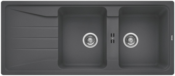 BLANCO 519699 Dřez Sona 8 S bez excentru Silgranit PuraDur šedá skála