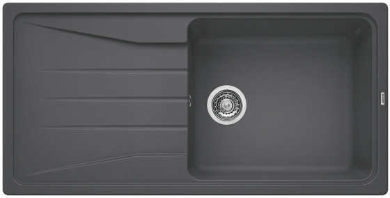 BLANCO 519690 Dřez Sona XL 6 S bez excentru Silgranit PuraDur šedá skála