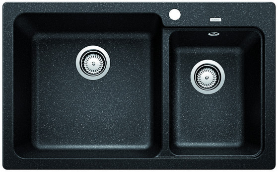 BLANCO 519646 Dřez Naya 8 bez excentru Silgranit PuraDur dřez vlevo antracit