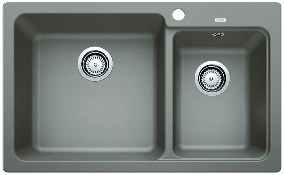 BLANCO 519652 Dřez Naya 8 bez excentru Silgranit PuraDur dřez vlevo tartufo
