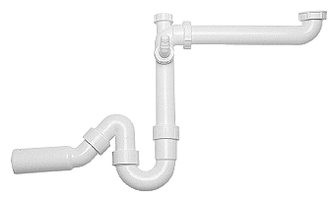 BLANCO 137287 Příslušenství speciální zápachová uzávěrka 6/4 ploché provedení