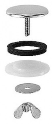 BLANCO 137164 Příslušenství krytka otvoru nerez