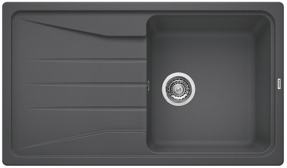 BLANCO 519672 Dřez Sona 5 S bez excentru Silgranit PuraDur šedá skála