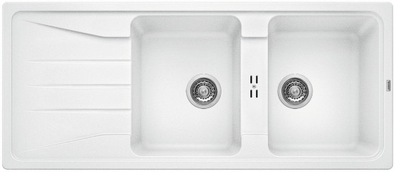 BLANCO 519701 Dřez Sona 8 S bez excentru Silgranit PuraDur bílá