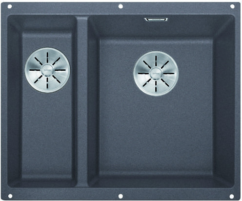 BLANCO 523559 Dřez Subline 340/160-U InFino manuál Silgranit PuraDur šedá skála