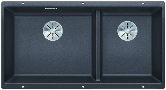 BLANCO 523585 Dřez Subline 480/320-U InFino manuál Silgranit PuraDur šedá skála
