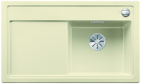 BLANCO 523806 Dřez Zenar 45S-F jasmín InFino s excentrem Silgranit PuraDur