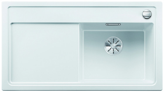 BLANCO 523876 Dřez Zenar 5S-F InFino s excentrem Silgranit PuraDur bílá