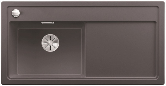 BLANCO 523996 Dřez Zenar XL 6S InFino s excentrem Silgranit PuraDur šedá skála