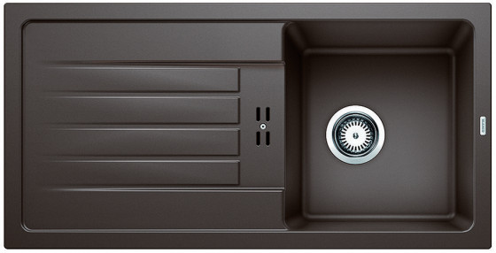 BLANCO 524232 Dřez Favum 45 S bez excentru Silgranit kávová