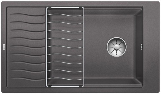 BLANCO 524871 Dřez Elon XL 8 S Silgranit PuraDur šedá skála