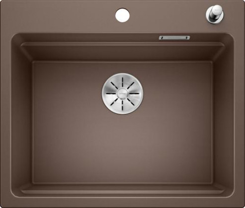 BLANCO 524538 Dřez Etagon 6 s excentrem Silgranit PuraDur kávová