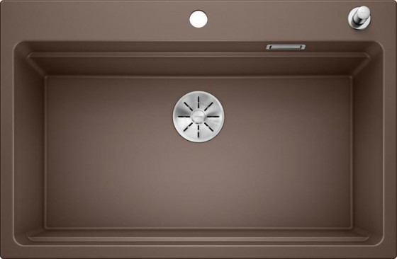 BLANCO 525186 Dřez Etagon 8 Silgranit PuraDur kávová