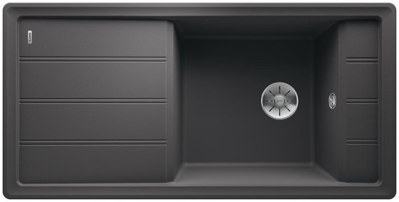 BLANCO 524804 Dřez FaronXL 6 S Silgranit PuraDur šedá skála