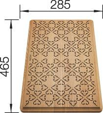 BLANCO 237591 Příslušenství krájecí deska s ornamentem ke dřezu Faron XL 6 S