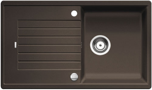 BLANCO 520510 Dřez Zia 5 S s excentrem Silgranit PuraDur kávová