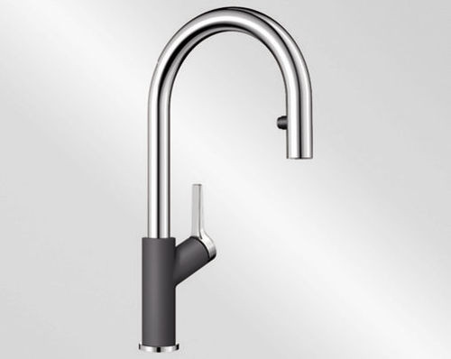 BLANCO 521359 Baterie Carena-S Vario Silgranit-look šedá skála/chrom