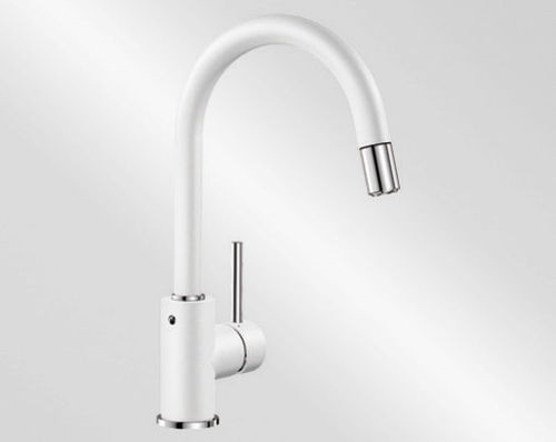 BLANCO 521457 Baterie Mida-S výsuvná sprcha Silgranit-look bílá