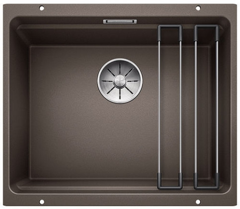 BLANCO 522236 Dřez Etagon 500-U InFino bez excentru Silgranit kávová