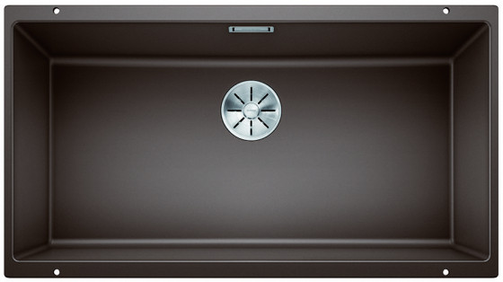 BLANCO 523150 Dřez Subline 800-U InFino manuál Silgranit PuraDur kávová