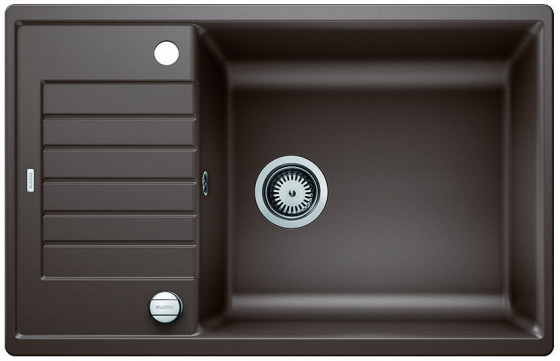 BLANCO 523272 Dřez Zia XL 6 S Compact s excentrem Silgranit PuraDur kávová