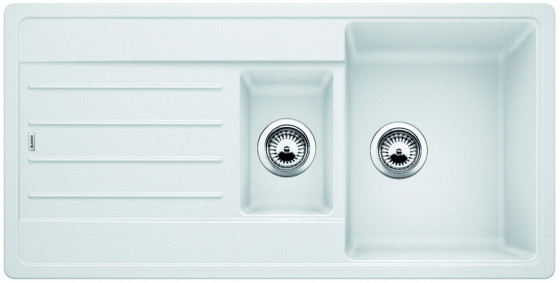 BLANCO 522209 Dřez Legra 6 S bez excentru Silgranit bílá