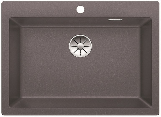 BLANCO 523044 Dřez Pleon 8 InFino bez excentru Silgranit PuraDur šedá skála