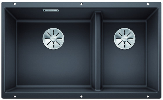 BLANCO 523152 Dřez Subline 430/270-U InFino manuál Silgranit PuraDur šedá skála