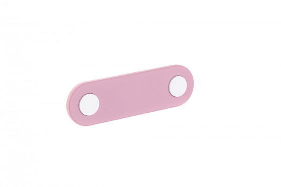 TULIP Úchytka Cute 96 růžová/bílá