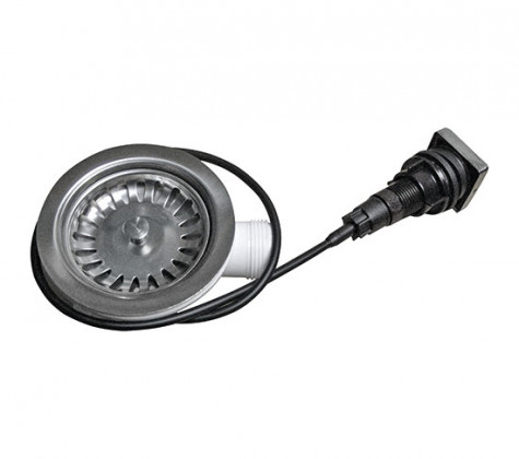 FRANKE Příslušenství 1314.70 sítkový otočný ventil 3 1/2 hranatý, nerez mat