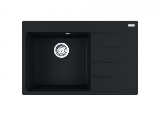 FRANKE Dřez CNG 611-78 TL/2 780x500mm černá matná