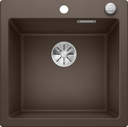BLANCO 523685 Dřez Pleon 5 InFino s excentrem Silgranit PuraDur kávová